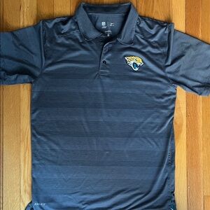 Jacksonville Jaguars Nike Men's Dark Gray Polo, Size M